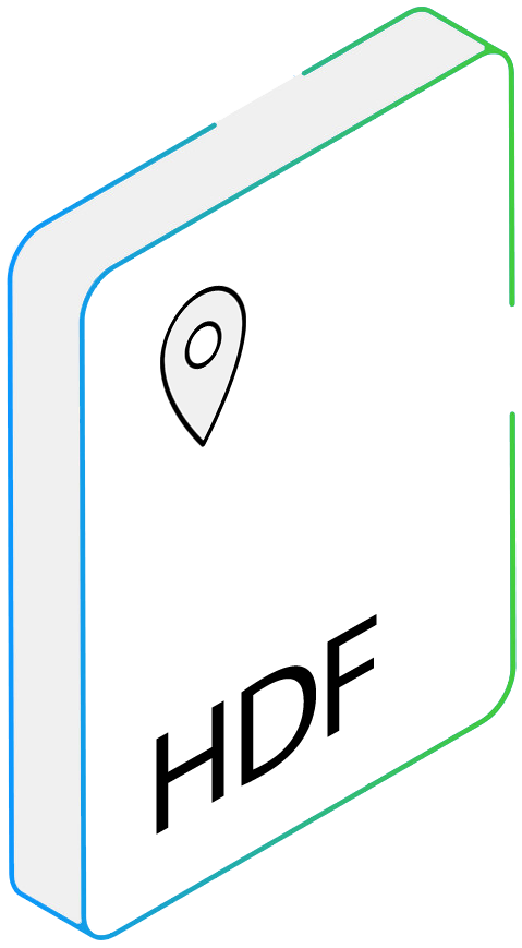 HDF file converter HDF
