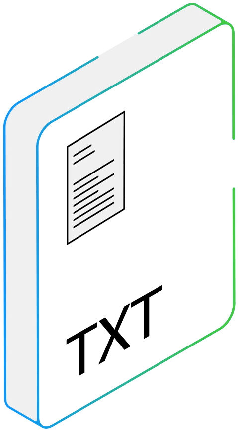 TXT file converter TXT