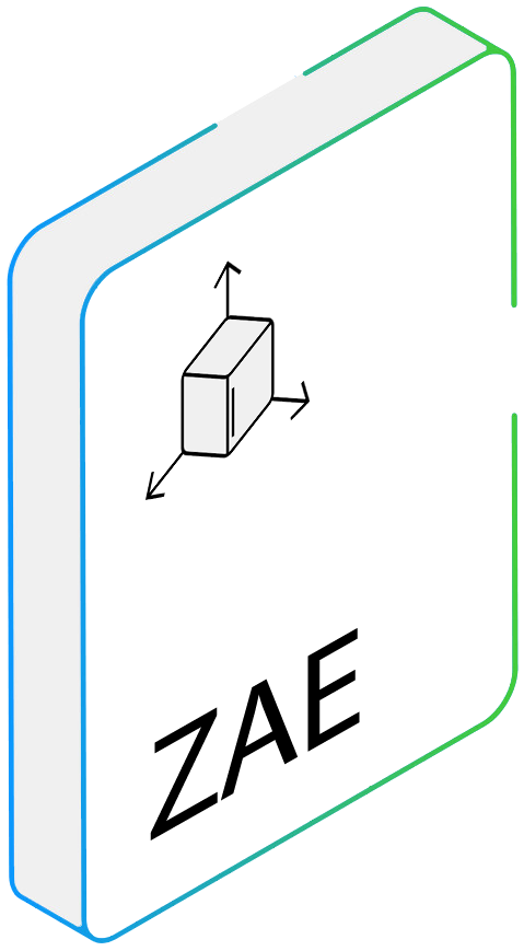 ZAE file converter ZAE
