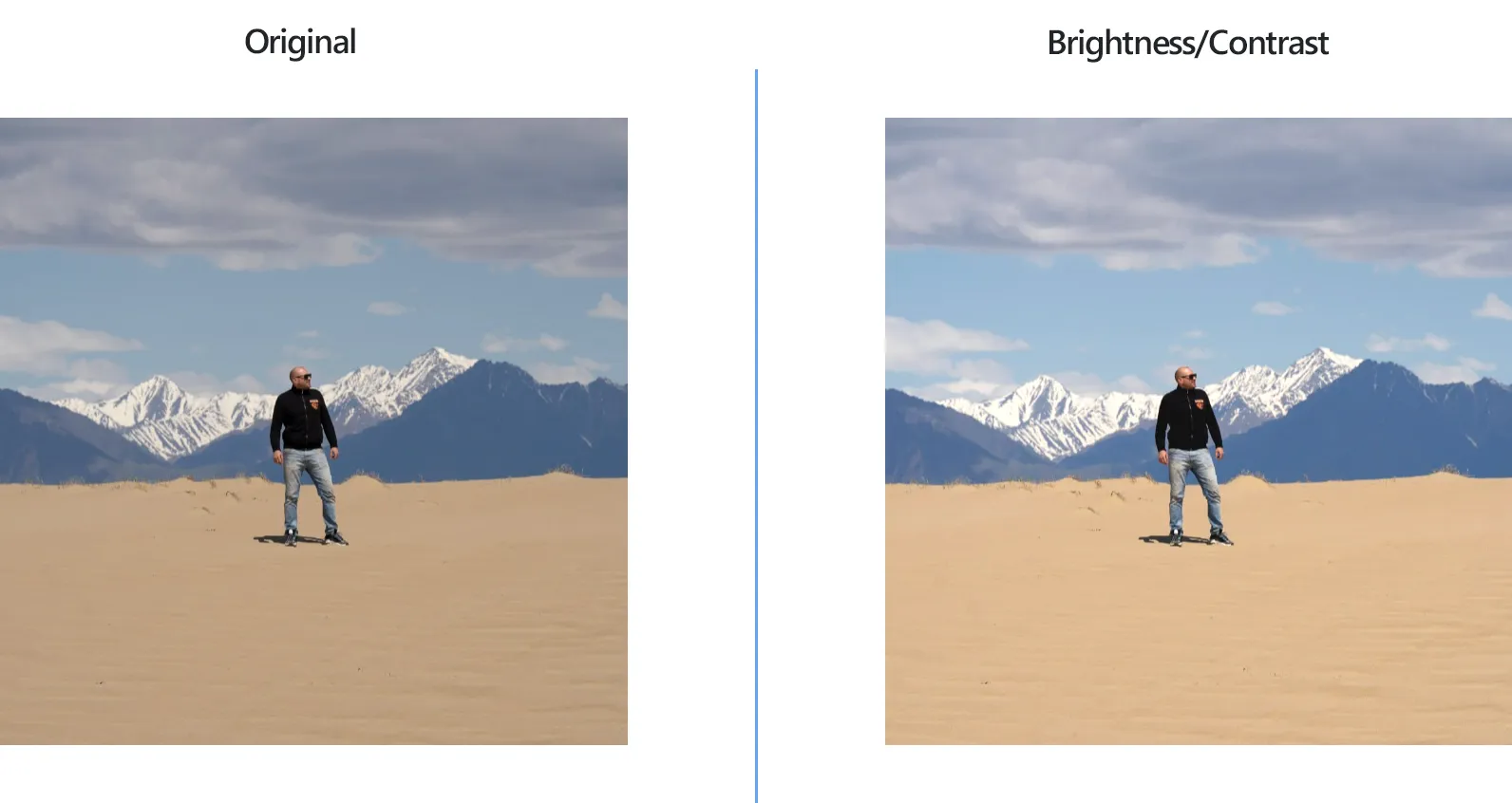 How to adjusts Brightness/Contrast using reaConverter