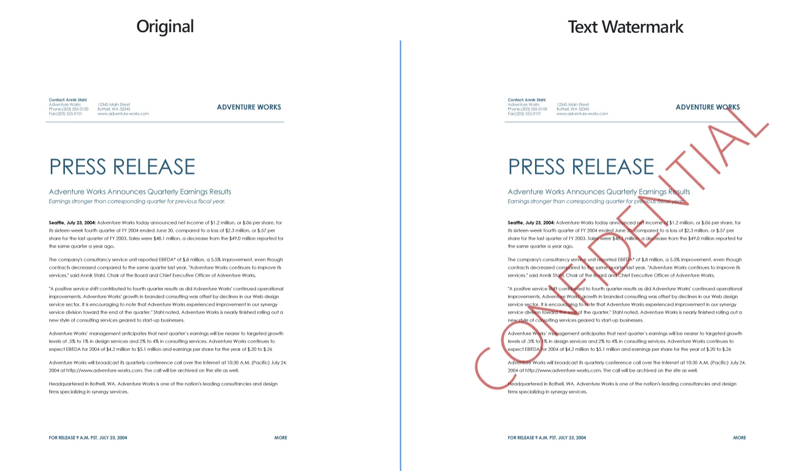 How to stamp multiple files at once